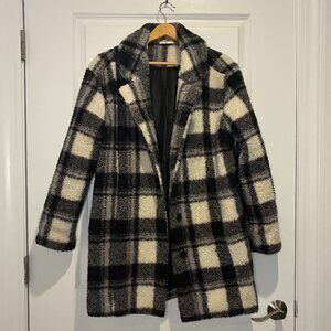 Harper Plaid Fleece Jacket